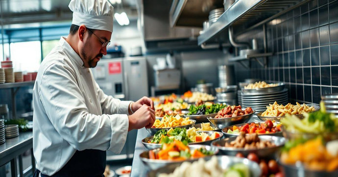 Refeição Industrial: Praticidade e Sabor