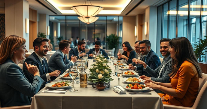 Almoço para Empresas que Impressiona: Dicas para Organizar o Evento Perfeito Almoço para Empresas que Impressiona: Dicas para Organizar o Evento Perfeito