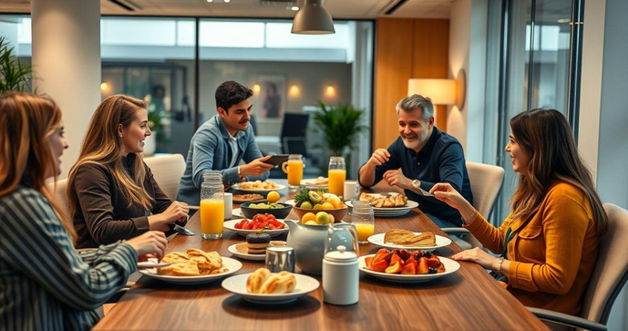 Café da Manhã para Empresa: Como Planejar um Evento Delicioso e Produtivo Café da Manhã para Empresa: Como Planejar um Evento Delicioso e Produtivo