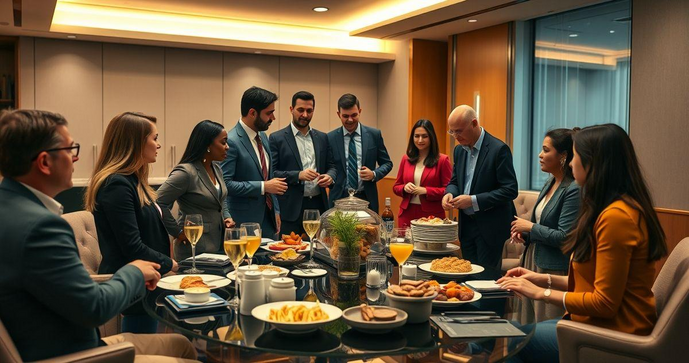 Café da manhã empresarial: como organizar o evento perfeito para sua equipe Café da manhã empresarial: como organizar o evento perfeito para sua equipe
