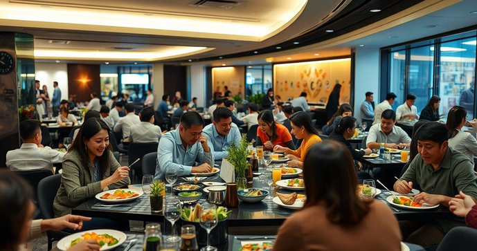 Empresas de Alimentação Coletiva Mudam a Experiência Gastronômica em Ambientes Corporativos Empresas de Alimentação Coletiva Mudam a Experiência Gastronômica em Ambientes Corporativos