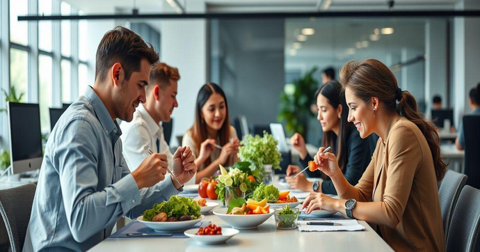 Alimenta&ccedil;&atilde;o para empresas: Guia completo para melhorar a produtividade
