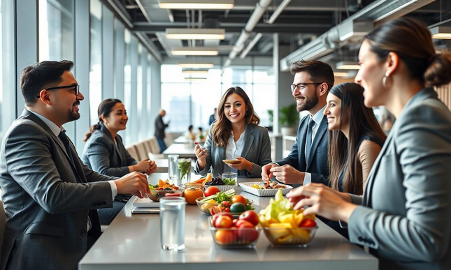 Alimenta&ccedil;&atilde;o para empresas: Guia completo para melhorar a sa&uacute;de no trabalho