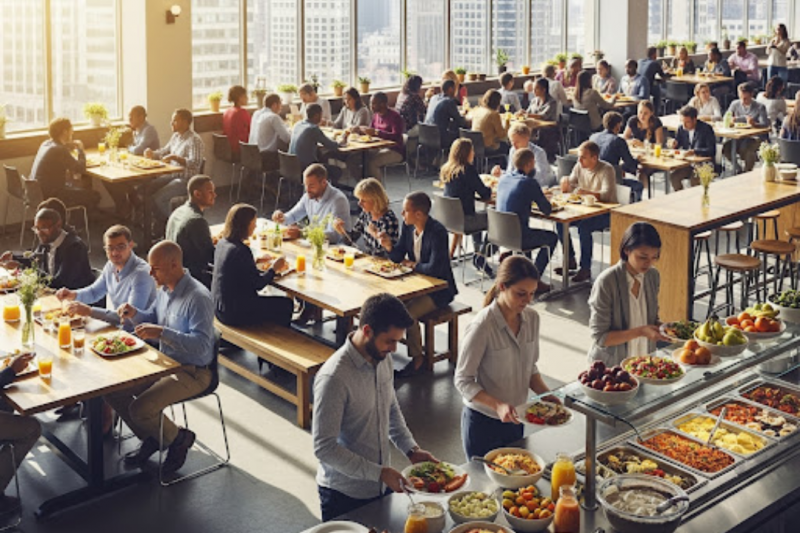 Almoço na Empresa: Dicas para Tornar a Refeição Mais Saudável e Agradável Almoço na Empresa: Dicas para Tornar a Refeição Mais Saudável e Agradável