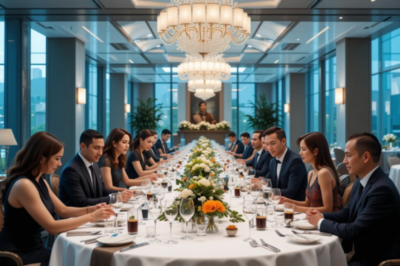 Dicas Essenciais para Organizar um Jantar Corporativo Perfeito