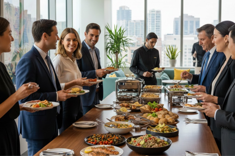 Descubra Opções Deliciosas de Almoços Corporativos