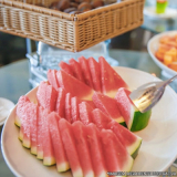 fornecimento de café da manhã com frutas na empresa Caieras